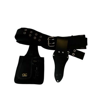 CLC Tool Works & Klein 4 Pc Tool Belt/Pouch